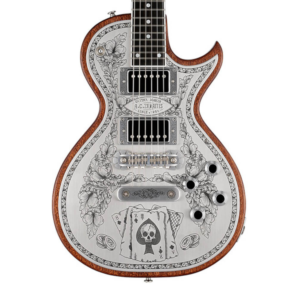 楽天市場】ZEMAITIS METAL FRONT MFG-AC-24 Aces & Eights Black