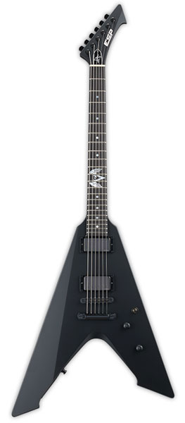 ESP VULTURE Black Satin - Signature Series James Hetfield Model -
