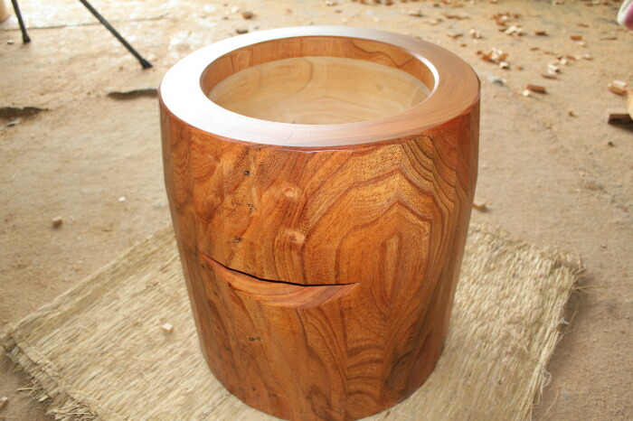 楽天市場】◎欅（ケヤキ）餅つき臼（うす） 尺9(φ57)臼・・・4