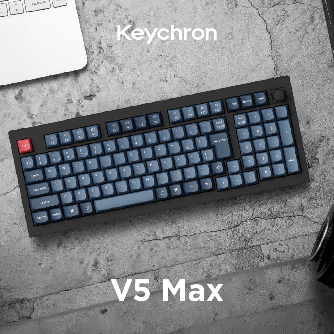 【20%銀行割引大売り出し】Keychron V5 MAX QMK ワイヤレスカスタム・メカニカルキーボード(原則として通貨価値20,900円)