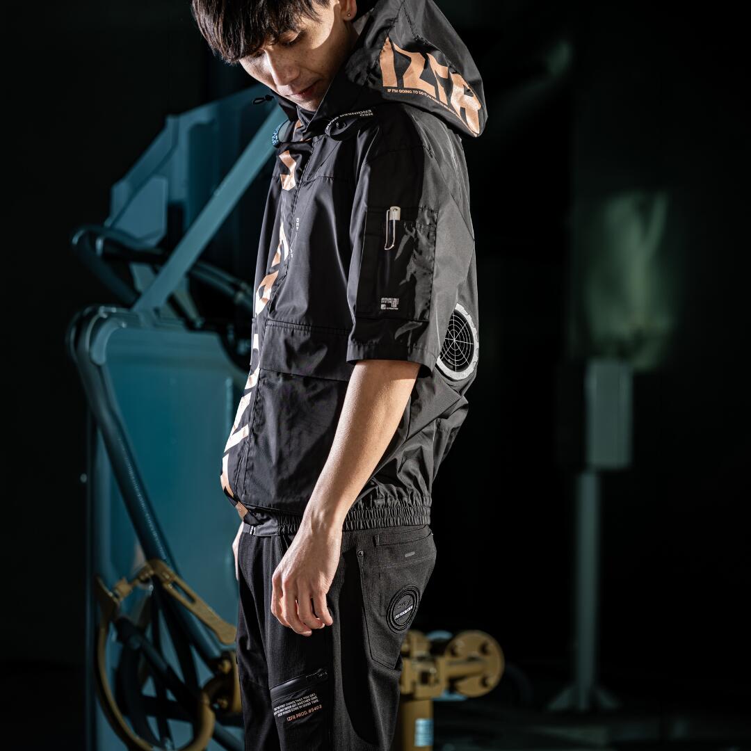 [７月中エントリーでP5倍]アイズフロンティア半袖ワークジャケット作業着作業服ワークウェア作業ジャケット空調服夏用暑さ対策熱中症対策涼しいカジュアル屋外現場作業