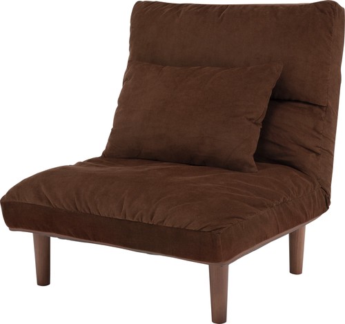 【全品5%OFF】 ワイド おひとり様ソファ クッション付き 一人用ソファ 7段階リクライニング 肘無しタイプ 傷防止用フェルト付き 脚取り外し可能 ローソファ フロアソファ ソファ ソファー 1人掛け ファブリック リクライニングソファ 座椅子 ワイド｜KEY POINT店