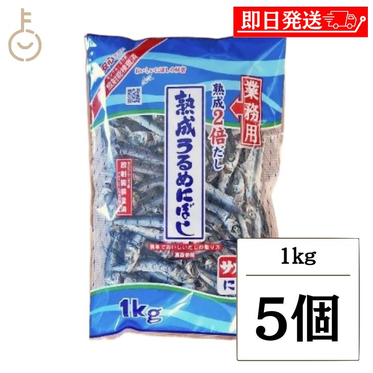 【マラソン限定！最大2000円OFF】 サカモトにぼし 熟成うるめにぼし 1kg 5個 サカモト にぼし 煮干し 煮干 熟成 うるめ うるめにぼし うるめ煮干し 出汁 だし ダシ 甘み 料理 ランキング 業務用 大容量 送料無料 父の日2025