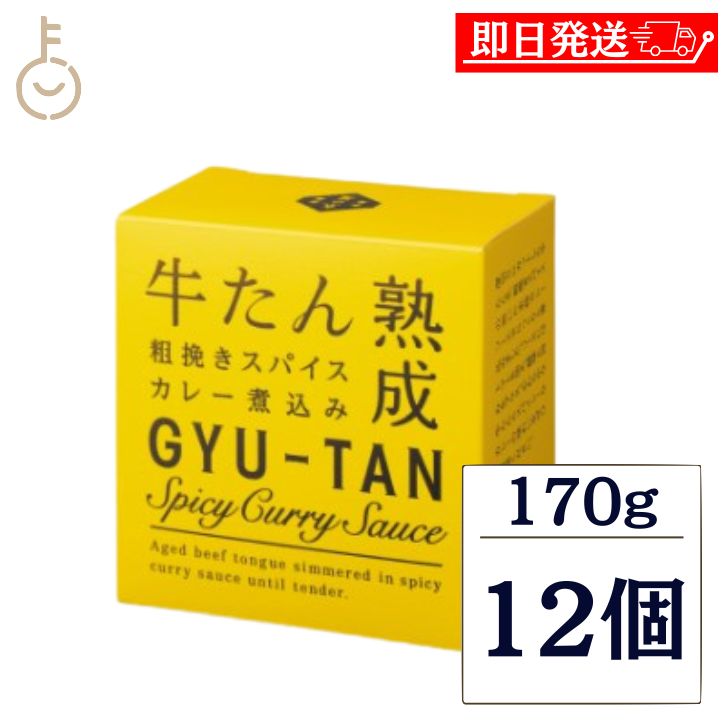 【レビュー投稿で500円OFFクーポン】 木の屋石巻水産 牛たん 粗挽きスパイスカレー煮込み 170g 12個 缶詰 牛タンカレー トマトベース スパイシー おかず 長期保存 防災 備蓄 非常食 レトルト 贈り物 まとめ買い ランキング 業務用 大容量 ポイント消化 送料無料 福袋