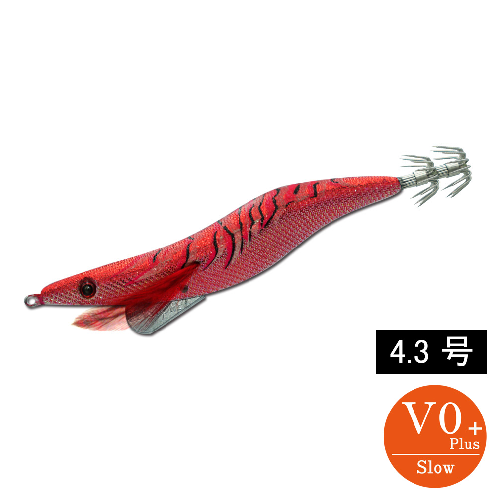 【楽天市場】エギシャープα 4.3号V0＋(23g) マーブルピンクグロー 