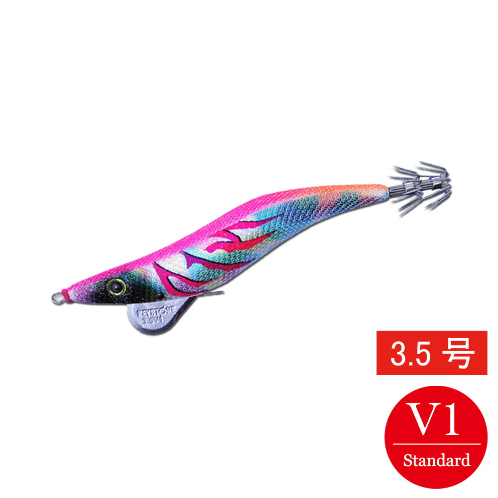 残り1組早い者勝ち キーストン　エギ　3.5号　11本 楽天市場】キーストン（keystone)早福型／邪道編 3.5号V0(15g