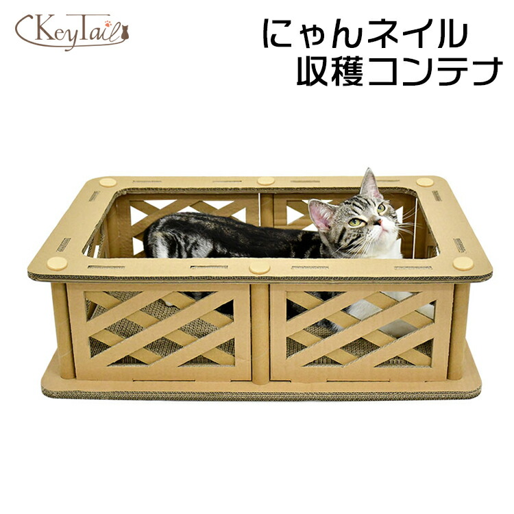 楽天市場 猫 爪研ぎ 爪とぎ ダンボール にゃんネイル 収穫コンテナー 猫鍋 猫なべ 多頭飼い 遊び場 ねこの爪とぎ 猫の爪とぎ ねこのつめとぎ ツメとぎ おしゃれ つめとぎ 爪磨き ねこ 爪みがき 爪 コンテナ Cp 445 カリカリ 段ボール キャット 猫の爪とぎ キーテイル