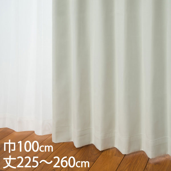 ベージュ模様入り厚手ドレープカーテン s7800164.jpg