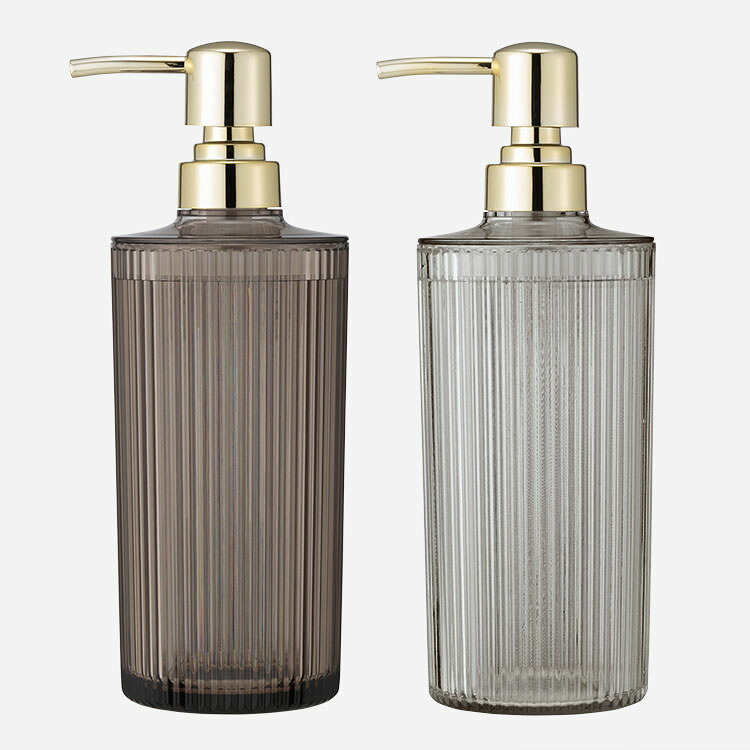 楽天市場 Keyuca公式店 ケユカ Vinar ソープボトル 500ml ソープディスペンサー ディスペンサー シャンプーボトル 詰め替えボトル シャンプー リンス コンディショナー オシャレ ブラウン クリア おしゃれ 詰め替え容器 ボトル 詰め替え用 容器 ソープ ボディソープ