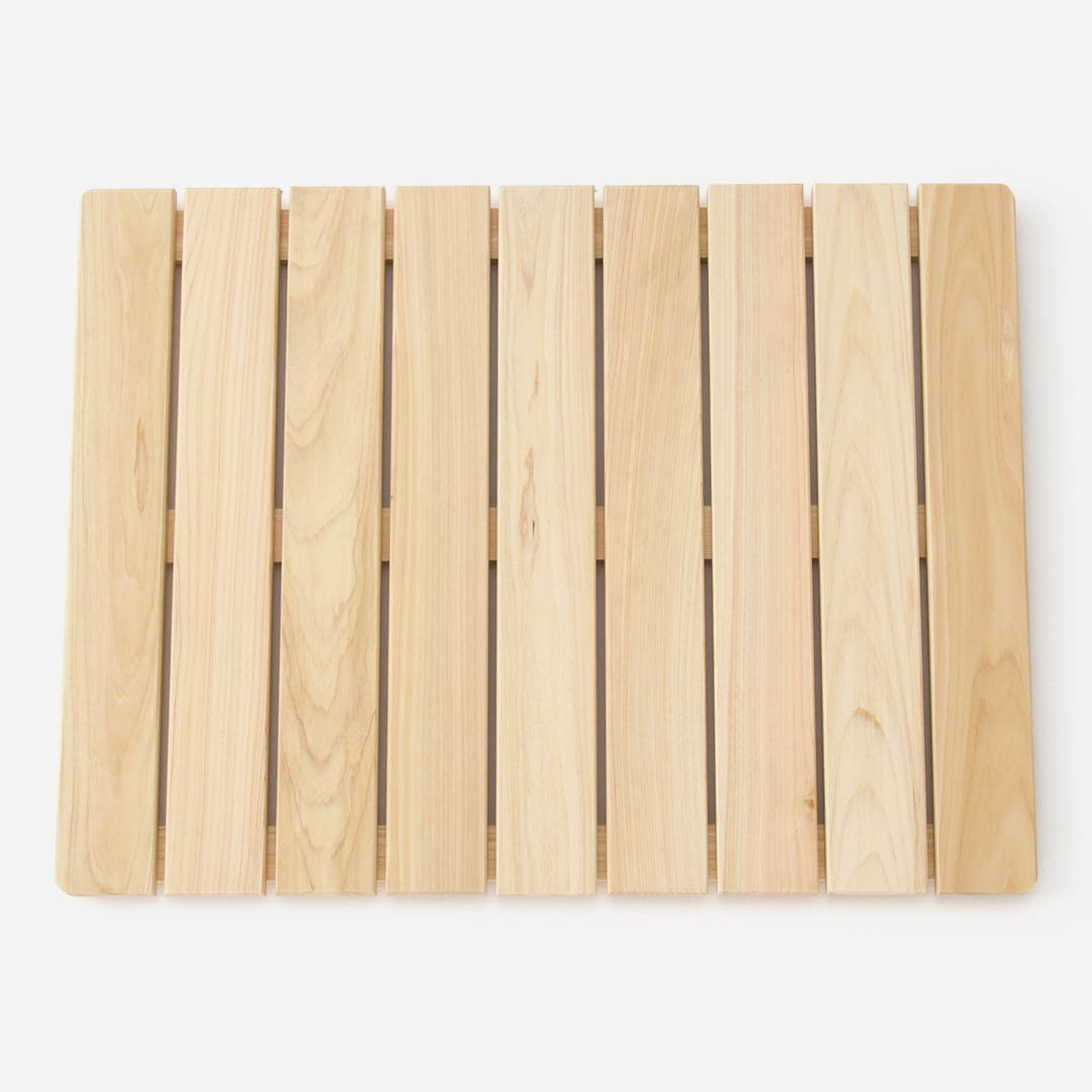 Keyuca Keyuca ケユカ Hinoki Bath Mat Product Made In Hinoki