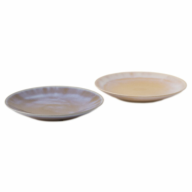 萩焼 快元刻印 重厚 飾り角皿 大皿 茶道菓子器