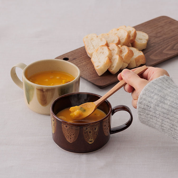 楽天市場】【KEYUCA公式店】ケユカ [美濃焼]ゆらぎスープボウル