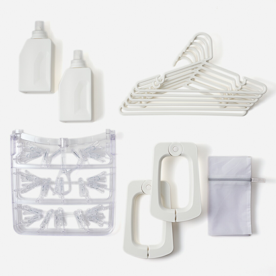 楽天市場 Keyuca公式店 ケユカ Web限定 ランドリー用品 7点セット ランドリーボトル ハンガー 洗剤入れ 柔軟剤入れ 角ハンガー 布団ばさみ 布団挟み ランドリーネット 洗濯用品 おしゃれ ナチュラル引越し祝い 新生活セット ランドリーグッズ 通販 楽天 Keyuca