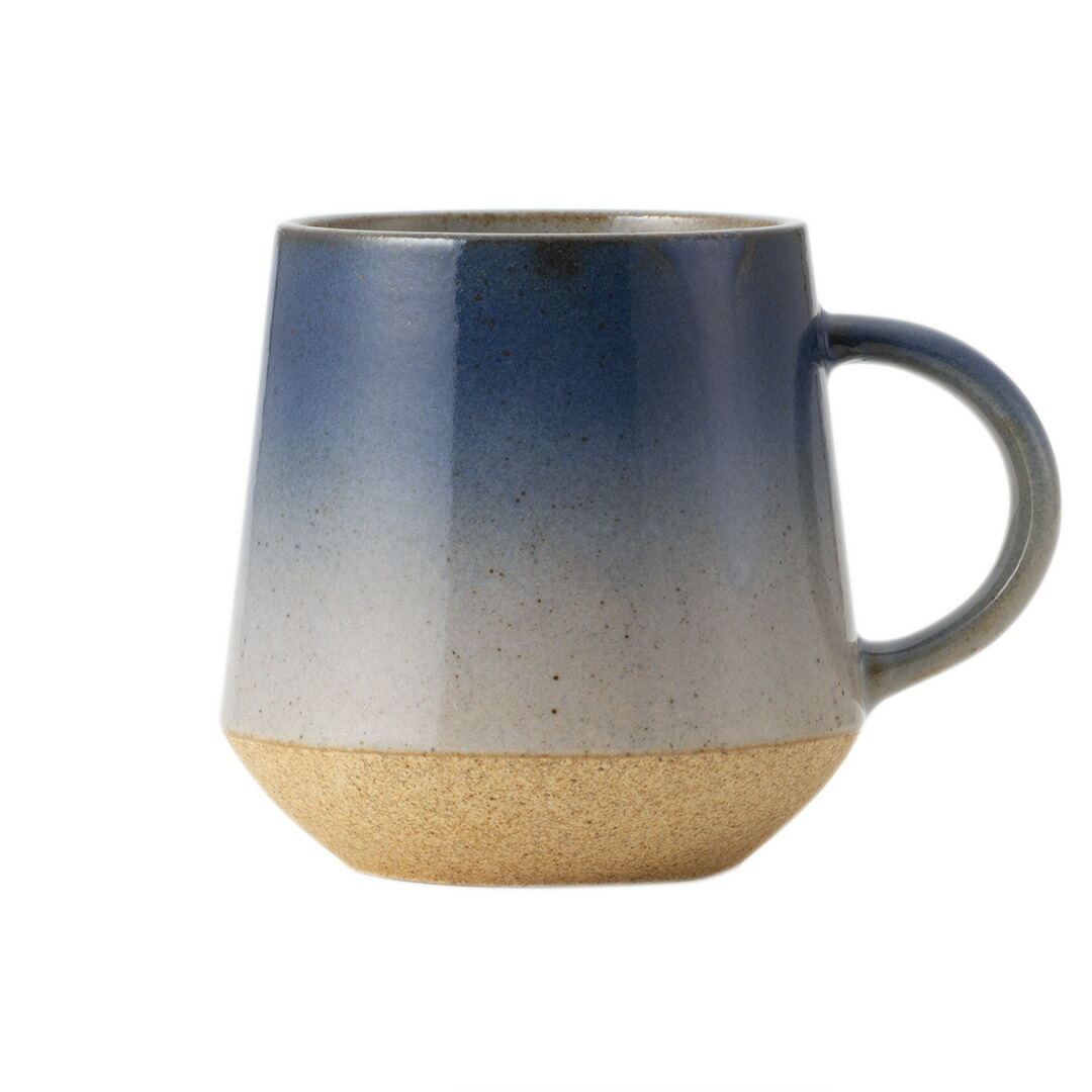 楽天市場 Keyuca公式店 ケユカ Denk マグカップ ブルー 日本製 国産 美濃焼 陶器 コップ 食器 無地 シンプル おしゃれ モダン ハンドメイド 通販 楽天 Keyuca