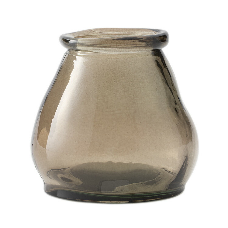 楽天市場 Keyuca公式店 ケユカ バレガフラワーベース ブラウン インテリア 雑貨 花瓶 かびん ガラス 無地 シンプル おしゃれ かわいい 通販 Keyuca