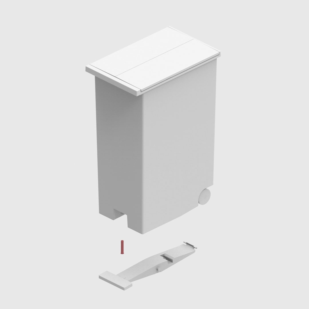 KEYUCA ダストボックスLL (42L) 2個セット KEYUCA ダストボックスLL 42L 45Lゴミ袋対応⚠︎今週中値下げ⚠︎