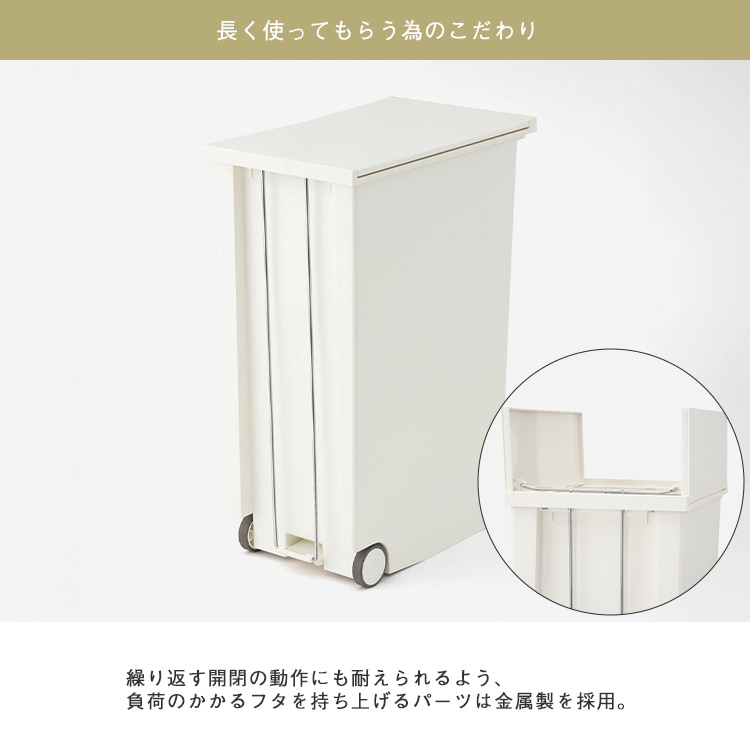 【新品・未使用】ケユカ　ダストボックスLL(42L) 3個セット　手渡し限定 値下げ】KEYUCA ダストボックス LL 3個セット（1つ新品・2つ開封済