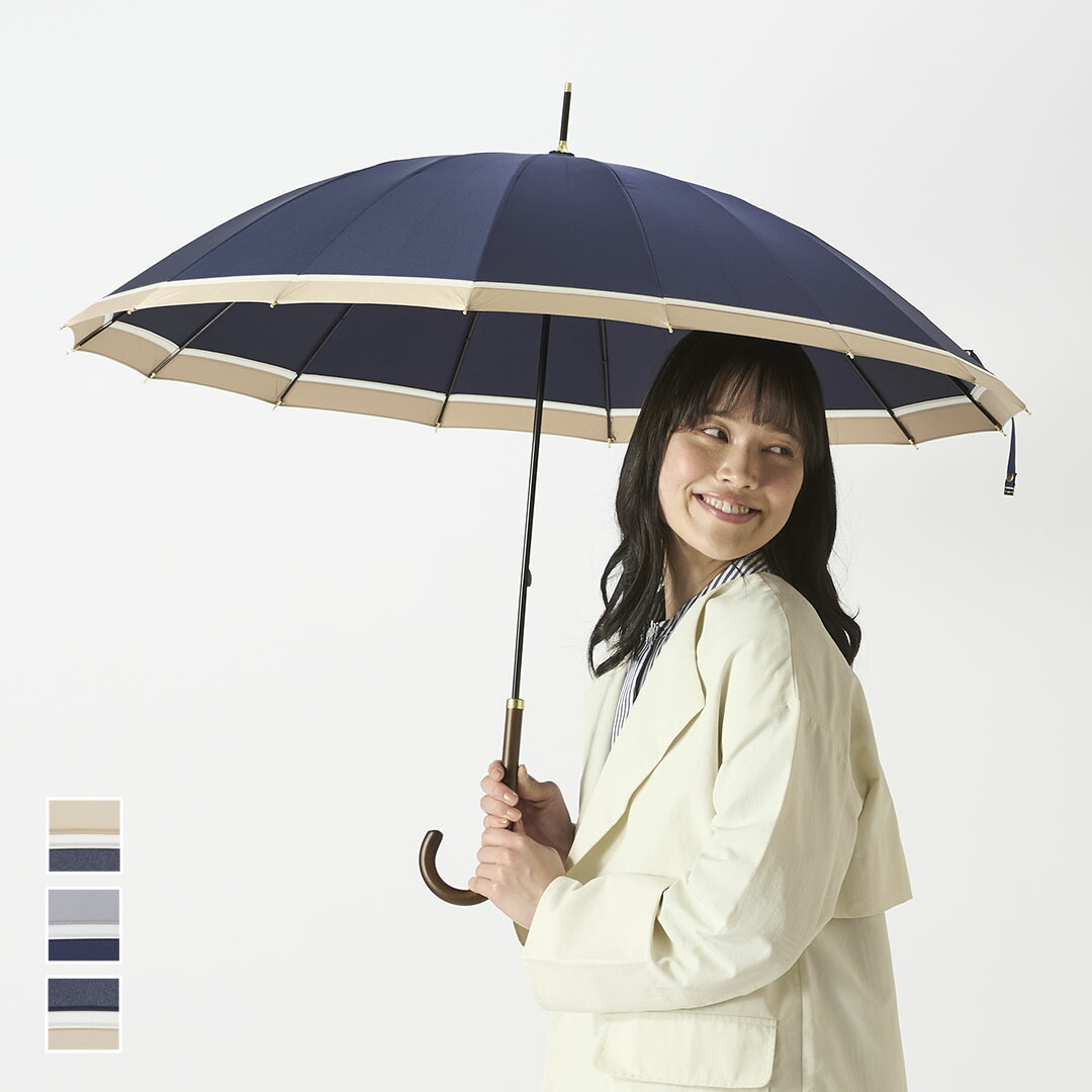 ☆nojiko☆ セリーヌ　長傘　傘カバー付き ワンギー 晴雨兼用傘 TL4 Fox Umbrellas/フォックスアンブレラズ