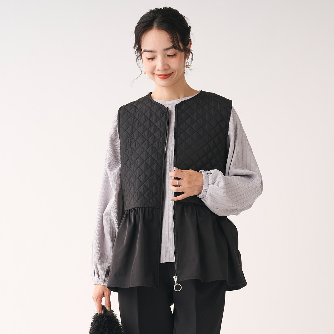 楽天市場】【KEYUCA公式店】ケユカ フェイクファーフーディーベスト