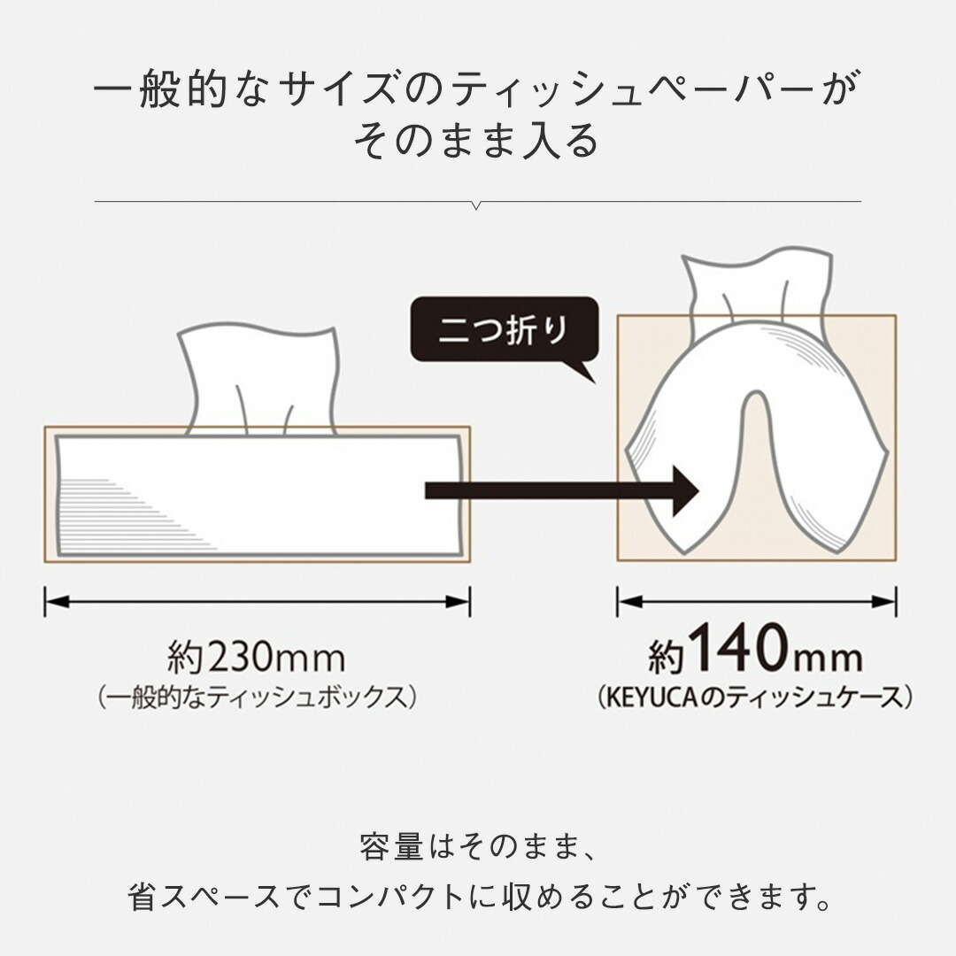 KEYUCA公式店】ケユカ Moi コンパクトティッシュケース 全12色