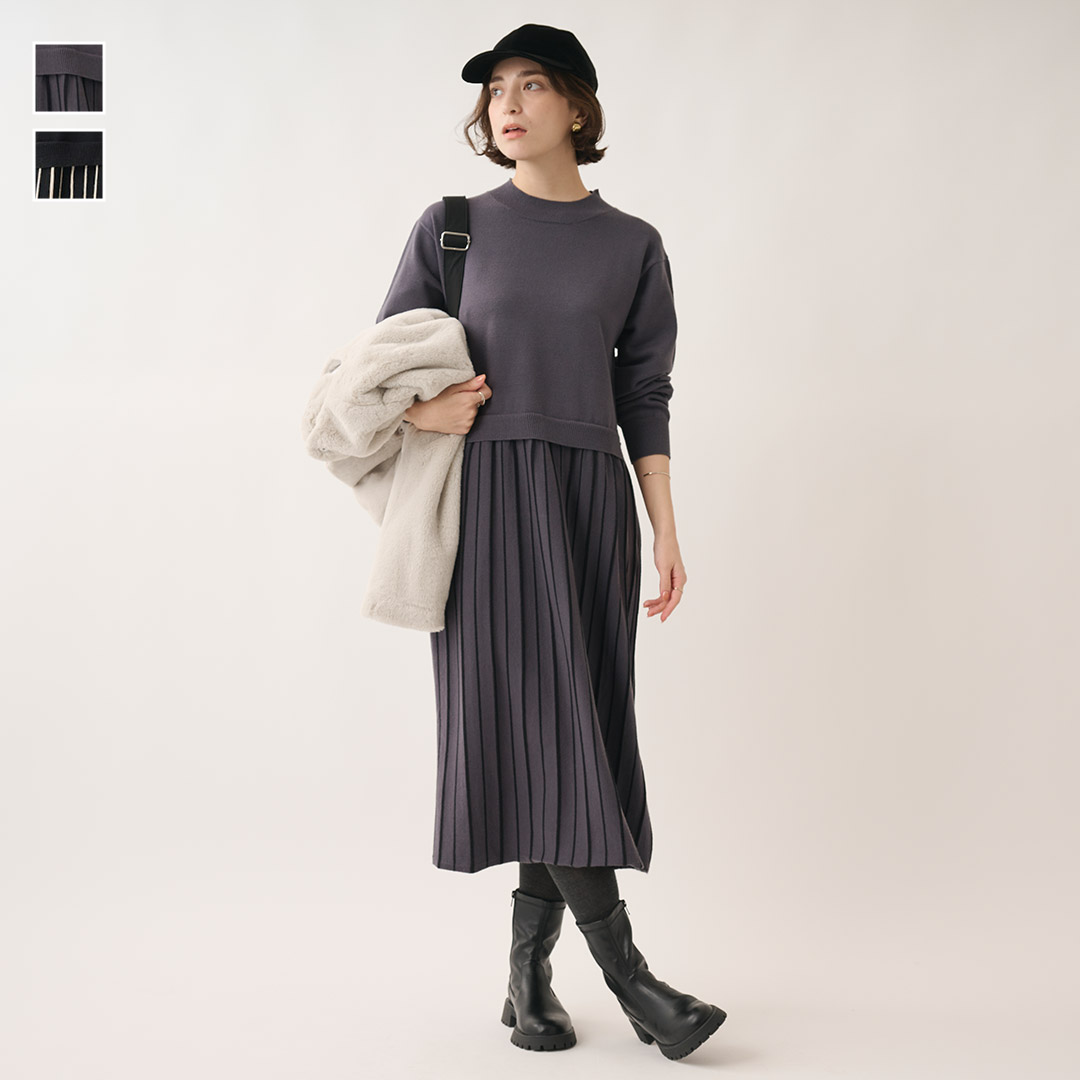 楽天市場】【KEYUCA公式店】ケユカ ショルダーボタンデザインニット