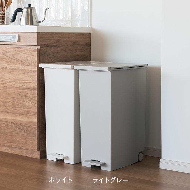 KEYUCA公式店】ケユカ KEYUCA両開きダストボックス LL（42L）ゴミ箱 