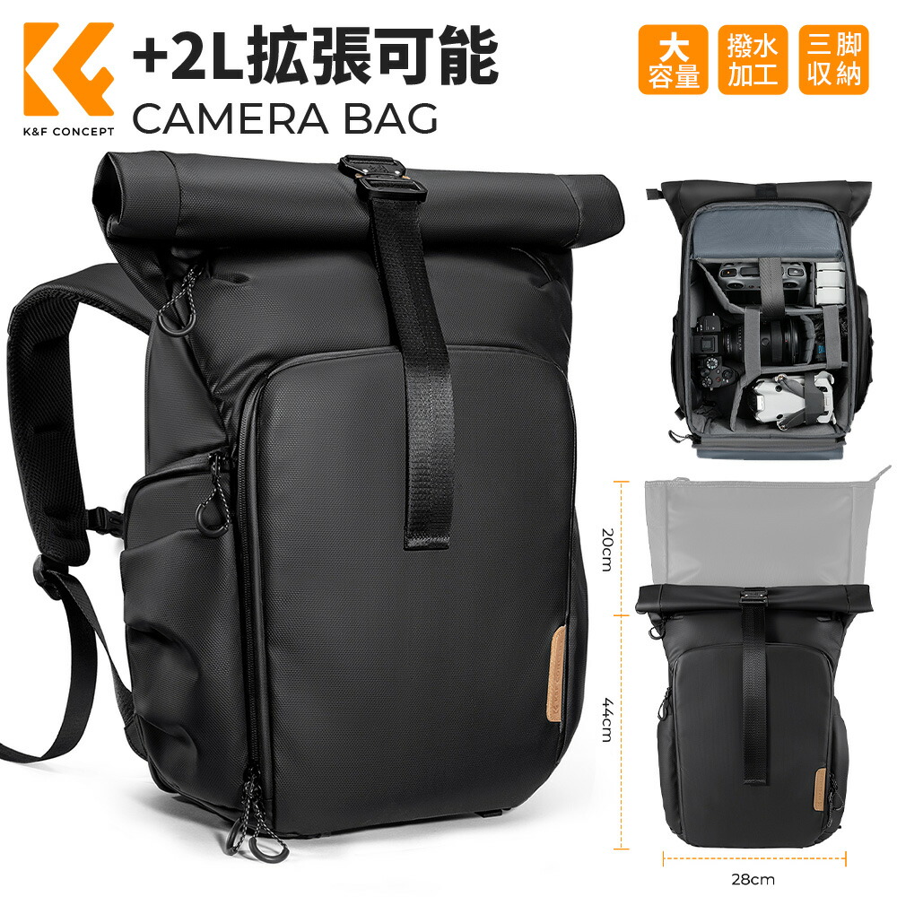 Max10%OFF配布中!!K&F CONCEPT バックパック カメラリュック リュックサック 15.6\