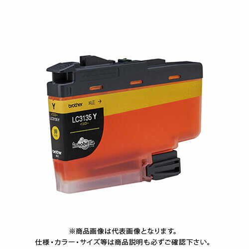 ブラザー インクカートリッジ 超大容量:イエロー LC3135Y