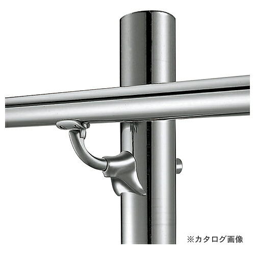 浅野金属元素製作 V400 自在L型 P鉤括弧 半受印字機 (鏡面) φ32 AK41909M