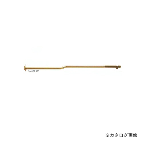 カネシン ショートクランクアンカーボルト (20本入) SCA16-60(M16×600)