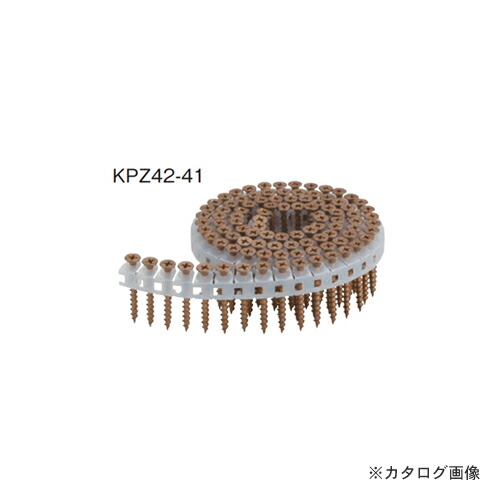 【貨物輸送別途】【直送品】カネシン DTSNねじ (100本×20巻入) KPZ42-41