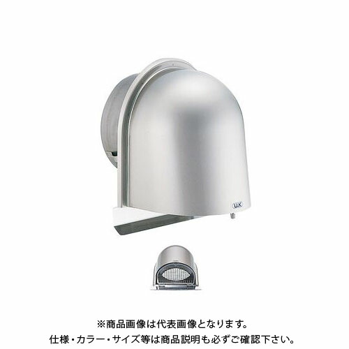 宇佐美実業 U型ボンネット付ガラリ(開閉式) 溶接精神的な統合式(防鳥網とり備える済) φ150 ヘアーライン (12ヶ入) UEV150SK3-HL