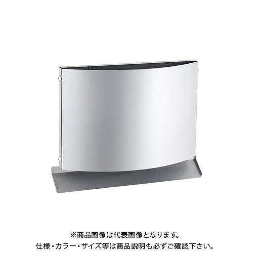 宇佐美工業 W型フード付ガラリ 上下開口型 φ100 メタリックブラウン (12ヶ入) WEN100B-MB|工具屋「まいど!」