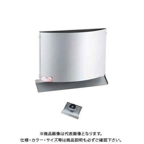宇佐美加工 W型ボンネット付ガラリ 上下開口部型 防火ダンパー付 φ150 メタリックブラウン (8ヶ入) WEN150BFD-MB