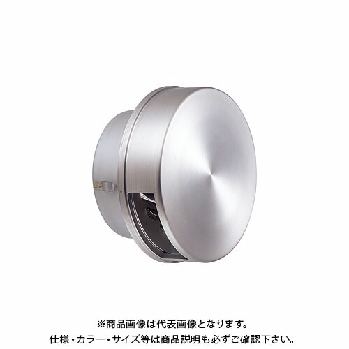 宇佐美工業 フラット型フード付ガラリ（スタンダードタイプ） 溶接組立式 φ100 ヘアーライン（艶消クリヤー） (36ヶ入) FN100S-HLP