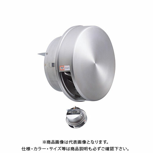 宇佐美加工 坦々たる型ボンネット付ガラリ（判定基準印字機） 溶接精神的な統合式 防火ダンパー付 φ100 ヘアーライン（艶消せつ然たる） (36ヶ入) FN100SHD-HLP