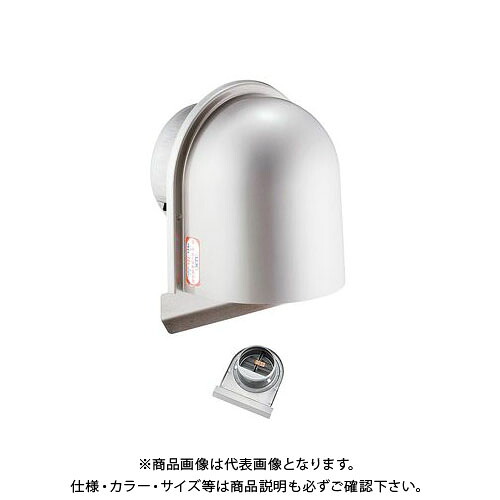 宇佐美実業 U型ボンネット付ガラリ 溶接精神的な統合式 防火ダンパー式 φ150 ヘアーライン (12ヶ入) UZEN150SFD-HL
