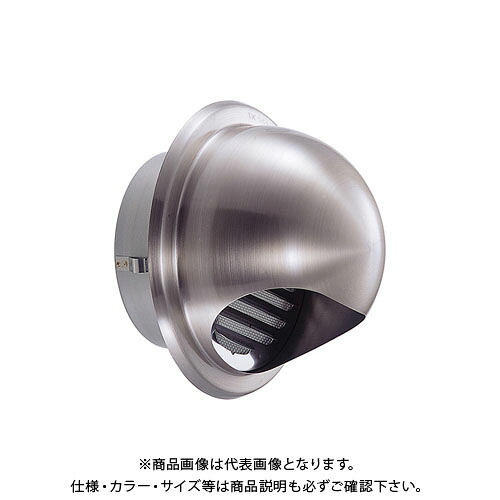 宇佐美加工 丸型ボンネット付ガラリ 溶接精神的な統合式 φ50 黒いこと (60ヶ入) GN50S-BK