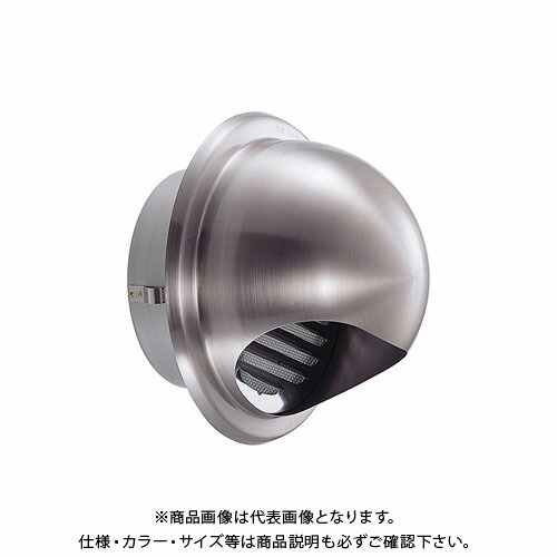 宇佐美工業 丸型フード付ガラリ 溶接組立式 φ125 ヘアーライン (24ヶ入) GN125S-HL