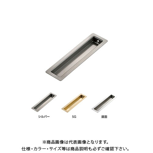 宇佐美工業 楓 戸引手 SUS304 125mm 鏡面 (20&times;20入)｜工具屋「まいど！」