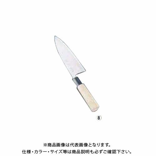 TKG 遠藤商事 SA佐文 銀三鏡面仕上 出刃 18cm ASB40018 7-0279-0801