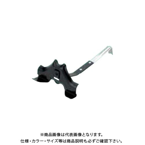 スワロー工業 D353 亜鉛板 艶有新茶 F型 富士型雪止 短足 (100入) 0112200