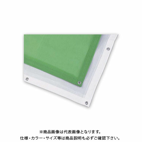 【送料別途】【直送品】エムエフ ラッセルメッシュシート ホワイト(30枚入) 3.6m×5.4m G30-052