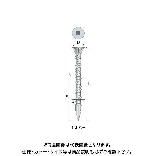 【送料別途】【直送品】シネジック SYNEGIC デッキワン+ φ5mm×L90mm (650本入) D5-90S+