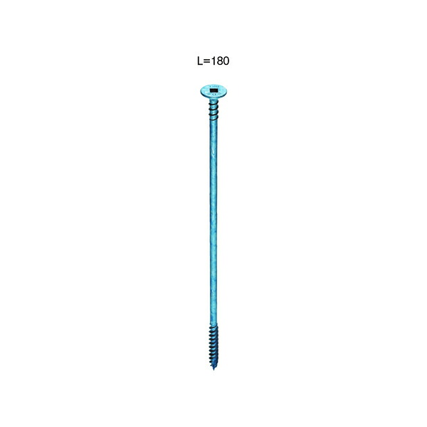 タナカ ラクビス・ダイバー2 L=180 600本 (100本/小箱×6) 構造用 木ビス AX621800|工具屋「まいど!」
