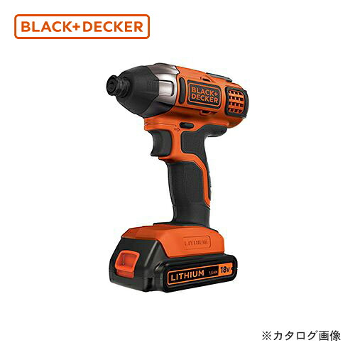 ブラックアンドデッカー BLACK＆DECKER コードレスインパクトDV BPCI18-JP 589004