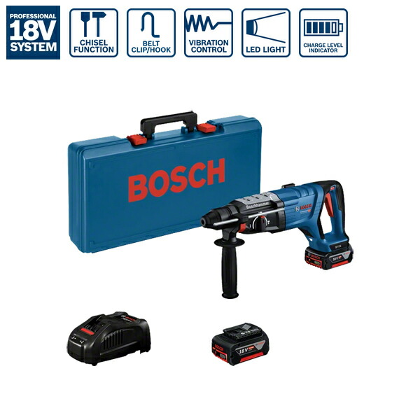 BOSCH ボッシュ コードレスハンマードリル SDSつけ加える 18V 5.0Ah GBH18V-28DC