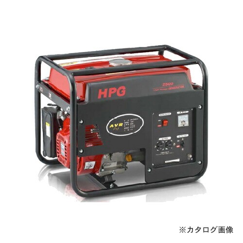 【貨物輸送別途】【直送品】ワキタ WAKITA ハイパワーゼネレーター 60サイクル HPG2500-6