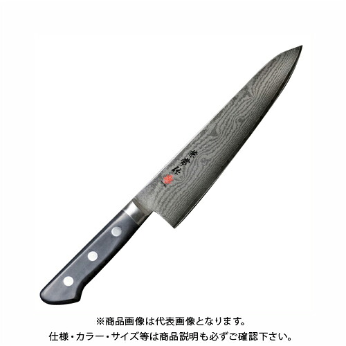 【受注生産】関兼常 35層ダマスカス鋼 口金付POM柄 ペティ KC-204｜工具屋「まいど！」