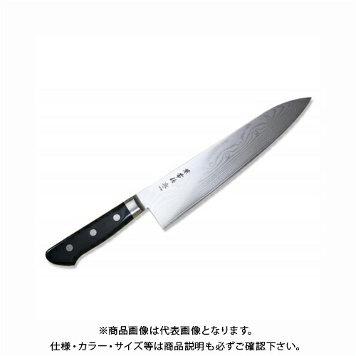 関兼常 青鋼 本割込 口金付黒合板柄 牛刀 KC-122